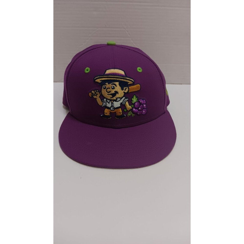 Minor League Baseball Purple Fitted 7 Inch Tri-City Dust Devil On Field Hat
